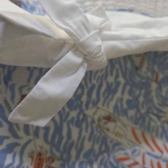 Lilly Pulitzer Blue and White Sailboat Mini Skirt - Picture 7 of 8